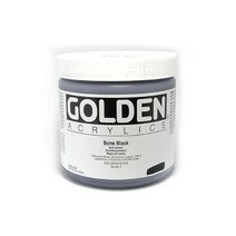 골덴 H.B 아크릴물감 473ml 낱색(시리즈1), 1415 Zinc White