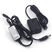 USB Type-C PD 보조베터리 케이블 + NP-FW50 더미 배터리 A7S2 II R a7m2 A6000 ZV-E10, 01 USB Type C