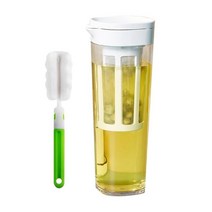 콜드브루 메이커 콜드 브루 커피 1100ml leakproof 아이스 티 브루어 커피 머그잔 휴대용 컵 콜드 브루 아이스 음료 머그잔 홈 오피스, 없음