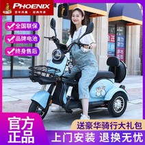 가성비전기자전거 접이식 전기자전거 노인 Phoenix의 전기 세발 자전거, [09] 플래그십 버전 600w 모터 + 리튬 배터리, [01] 48V