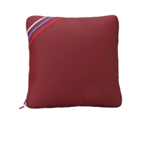 키에티 차량용 등받이 사계절 쿠션 담요, 와인