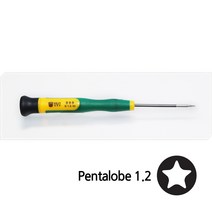 BEST 정밀드라이버 오각별모양 Pentalobe 1.2mm CR-V합금