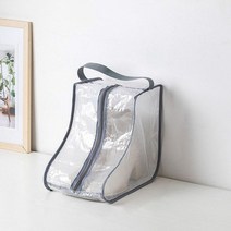 라이딩 승마 부츠 패션 휴대용 하이힐 신발 보관 가방 정리함 긴 장화 방진 여행용 커버 지퍼 파우치, [04] Short Grey