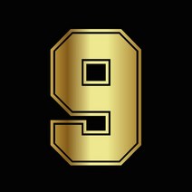 야구헬멧스티커 WaveHands 번호 9 헬멧 비닐 오토바이 스티커 액세서리 스티커에 재미 있은 3D JDM, 04 Chrome Gold, 04 Chrome Gold