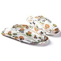 어린이집 퀼트 면 슬리퍼 누빔 쿠션덧신 거실화 쿠션 서빙화 편안한 유치원 귀여운 땡땡이, 20핑크안개꽃, 1개