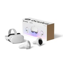 Oculus VR헤드셋 Quest 2 64gb 고급 올인원 VR 게임용 헤드셋 화이트 패밀리 크리스마스 게임 엔터테인먼트