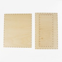 직사각 자작나무 라탄합판 (낱개)/3size