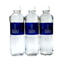 고농축 산소수 O2U 오투유 고급생수 알카리수+산소 알카리물 건강한물 500ml / 1.5리터, 1.5L