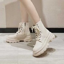 $49 여성워커부츠 【키높이 여자 워커 레이스업 패션 부츠 캐주얼 스타일】