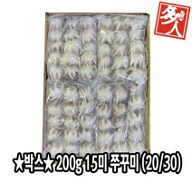베트남 (박스)쭈꾸미 15미 (약200g x 12팩) 냉동 손질 활 샤브 볶음 [2653-7]200g 6미 쭈꾸미 50/80, [2653-7]박스다인_200g 10미 주꾸미