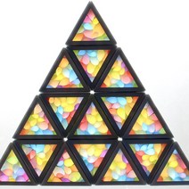 (SA) SA피라미드 보로노이 빛상자(행사용)(6인 세트)