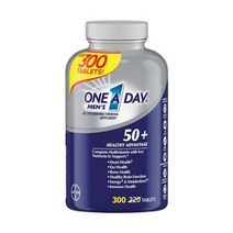 베이어 남성용 원어데이 50 플러스 300정 (타블렛) Bayer One A Day Mens 50plus Advantage 300cts, 1개