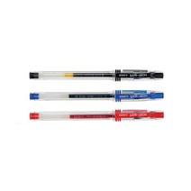 파인테크 얇은볼펜 가는펜 0.25mm 볼펜 택1 사무실, 청색