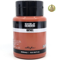 쉴드 에픽 아크릴물감 621 번트 시엔나, 11세트