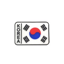 1+1 태극기 고무 와펜 패치 심볼로고 국가패치 찍찍이와펜 왓팬