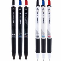 국제특허 마이펜 세이프티클립 볼펜 0.5 0.7mm 12자루, 0.5 청색