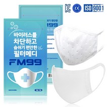 필터메디 FM99 마스크 99% 방한용 마스크 1매, 일반형