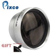 접사링 텔레컨버터pixco 30mm 2.0x 배율 망원 텔레 컨버터 렌즈 슈트 카메라, 니콘