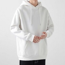 캐주얼 패션 봄가을 학생 무지 후드티 빅사이즈
