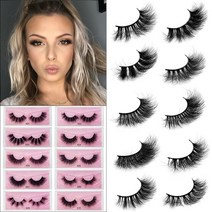 인조속눈썹 부분속눈썹 속눈썹연장모 3d 솜털 밍크 메이크 밍크 natural soft wispy lash eyelash extension cross strip, k04