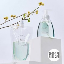 로에랑스 블루밍 버블/거품 핸드워시 300ml+리필 250mlx2개, 01.핸드워시_화이트머스크+리필_화이트머스크x2개