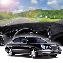 카닉스 오피러스 신형 벨벳 논슬립 대쉬보드커버, 블랙&레드, 오피러스신형~2007스피커유네비트립유