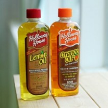 (홀로웨이하우스)목재보호오일/목재보습효과/자외선차단/나무균열과휨방지473ml, 레몬오일