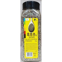굵은흑후추(이슬나라 400g) /식당용 /식자재, 1