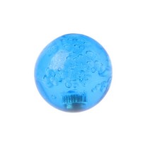 헤드 아케이드 게임 기계 조이스틱 핸들 맨 위의 1pc 4cm 크리스탈 로커 볼, 푸른