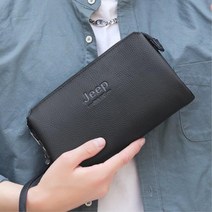 가벼운 남자 미니 손가방 클러치 남성클러치백 캐쥬얼남자손가방 남자장지갑 가죽스트랩 남자클러치