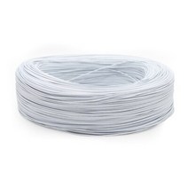 전선 PVC 절연 램프 조명 구리 케이블 LED DIY 라인 600V 2M/5M 24 22 20 18 16 14 12 10 8 AWG UL1015, 01 White_01 5m_07 10AWG