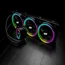 Darkflash-CPU 수냉 쿨러 컴퓨터 RGB 워터 히트싱크 통합 CPU 냉각 팬 라디에이터 LGA 1151/2011/AM3 +/AM4, CHINA, TR360 Water Cooler