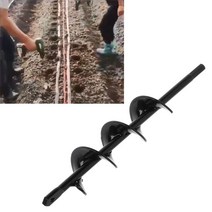주말 농장 농원 땅파기 모종 홀쏘 스크류 4cmX45cm