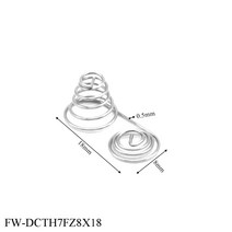 스프링 원격 장난감 AAA용 배터리 접촉 스프링AAA 스프링8x18mm로트당 20 개, FW-DCTH7FZ8X18, 0.5mm