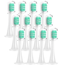 Hiclean 케어 교체 브러시 샤오미 MiJia T300 및 칫솔 함께 헤드 캡, 03 12Pcs Brush Heads