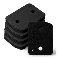 배관 액티브 TDB230WP TCE530WP 용 건조기 열 펌프 필터 매트 Miele 9164761 교체, [03] 7Pcs, [01] black