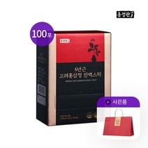 [홍정관] 6년근 고려홍삼정 진액스틱 10ml 100포, 1세트, 홍삼스틱 10ml 100포