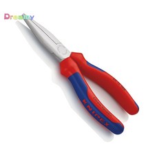 경량 철골 작업 Knipex-30 15 160 긴 노즈 플라이어 크롬 도금 다중 부품 봉투 MM Langbeckzange Verchrom, 01 30 15 160
