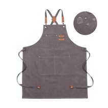 훰락캇생활용품 공방앞치마 목공용 미술용 공방용 캔버스 앞치마 두툼한 빈티지 캔버스천 에이프런 애견 미용 도예 작업용 녹넷낏 Xv9mT_p4EV7, 네이비