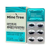 마인트리 루테인지아잔틴 영양제, 30정, 1개, 30정