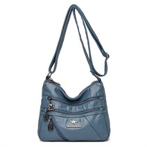 부드러운 가죽 럭셔리 핸드백 지갑 여성용 가방 디자이너 멀티 포켓 크로스 바디 숄 975aEA6c1