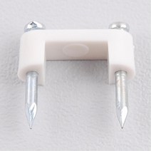 콘크리트 벽 바닥 전선고정 스테플 클램프 1봉지 5개