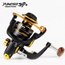 새로운 금속 스피닝 낚시 릴 13 + 1BB 5.5:1 낚시 태클 Pesca Carrete 스피닝 릴 피더 잉어 낚시 휠 1000-7000 JX, 10, 4000 시리즈