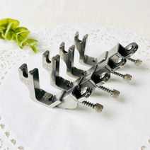 헤세드 공업용미싱) 고무줄 노루발, 실버1/2(12.7mm), 1개