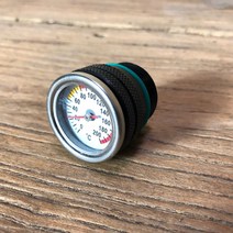 가와사키w800 W650 W400 빈티지 튜닝 오일 온도계, 알루미늄블랙