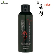 흑생 샴푸 플러스 200ml 듬성머리 흰머리 새치 한방샴푸, 단품