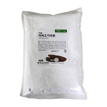 드랍쉽 타피오카전분 1kg 변성 전분 가루 분말 파우더 타피오카 찰빵 푸딩 제과 제빵 홈베이킹 떡 재료 1개