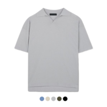 더니트컴퍼니 THEKNITCOMPANY V슬릿 썸머 니트 5color 매장정품