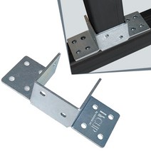 75스틸E형 사각파이프조인트 각파이프 각관 연결 조인트 브라켓, 75스틸E형(75mm각관용)