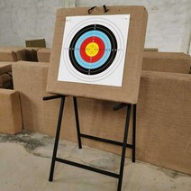 양궁 표적지 과녁판 훈련 연습 타겟 활쏘기 새총 점수, 60cm 미만 대상용 프레임